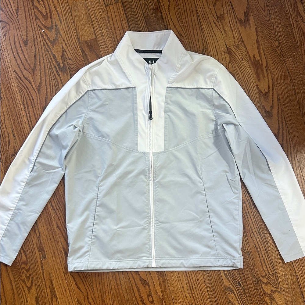 Under Armour Men's Light Gray Windbreaker